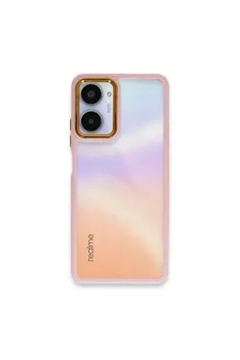 YUZEM Realme 10 Pro 5G Kılıf Dora Kapak - Pudra