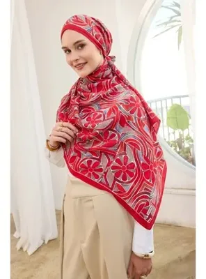 Silk Home Urban Hours Bohem Papatya Narçiçeği Mayda Şal