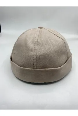 GONCA ŞAPKA LÜKS KETEN TAKKE DOCKER RETRO ŞAPKA