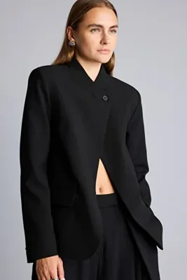 Defacto Oversıze Hakim Yaka Blazer Ceket H1118AX26SM