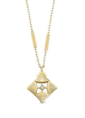 Rita Fine Jewelry Ilia Pırlantalı Kadın Altın Kolye