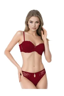 Le Jardin 5105 Straplez Balenli Destekli Sütyen Takımı