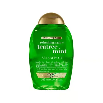 OGX Teatree Mint Canlandırıcı (Çay Ağaçlı) Şampuan 13fl. Oz. / 385ml