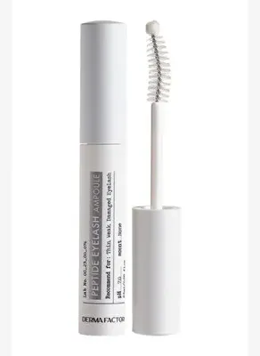DERMA FACTORY Kaş ve Kirpik Uzatıcı ve Besleyici Vegan Serum Derma Factory Peptide Eyelash Ampoule
