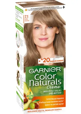 Garnier Color Naturals 7.1 Küllü Kumral Saç Boyası Besleyici Yağlarla 99 ml