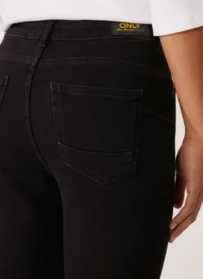 ONLY Siyah Kadın Denim Pantolon ONLPOWER MID PH UP SK DNM REA3659 N