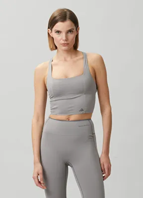 adidas x Entire Studios Optime Gri Spor Sütyeni