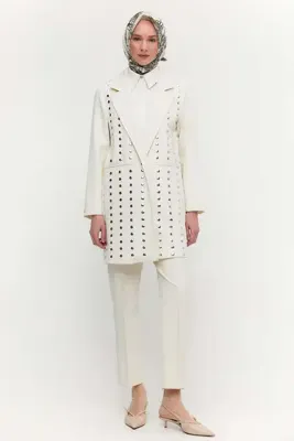 Setrms Metal Taşlı Blazer Ceket
