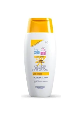 Myg Plus Sebamed Baby Spf 50+ Uva - Uvb Filtresi ve E Vitamini Etkili Çok Yönlü Koruyucu Çocuk Güneş Losyonu 150 ml