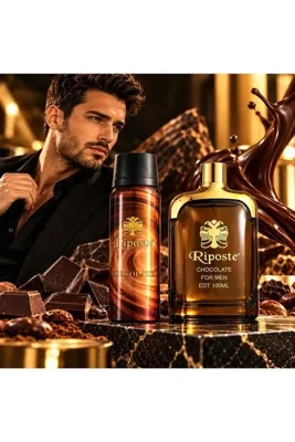 ORİON GLOBAL Riposte Chocolate Parfüm Seti EDT 100 ML + 150 ML Deodorant For Men