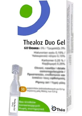 DUO Jel 60DOSES x 0,4ml (2packs) Damla. Italya'da Üretilmiştir. Lehçe Dağıtımı, Lehçe Dili