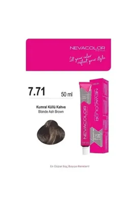 Bilichome Nevacolor Tüp Boya 50ml. 7-71 Kumral Küllü Kahve