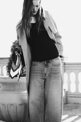 H&M Barrel Regular Waist Jeans