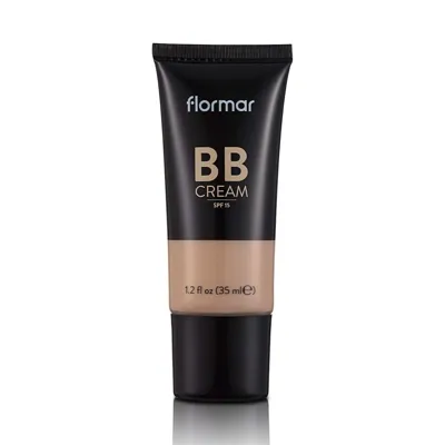 Flormar Hafif Yapılı & Yarı Parlak Bitişli SPF20 Nemlendirici BB Krem (001 Fair) 8690604535385