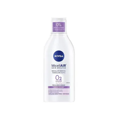 NIVEA Nivea Yatıştırıcı Micellar Makyaj Temizleme Suyu 400 ml