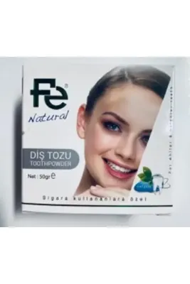 Fe Natural Beyazlatıcı Diş Tozu 50 G