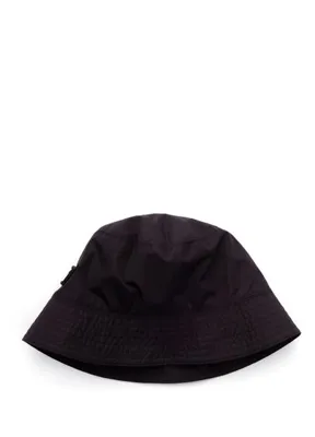 Prada Siyah Re-Nylon Katlanabilir Unisex Balıkçı Şapkası