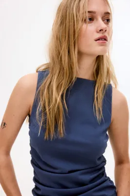 H&M Büzgülü Jarse Üst
