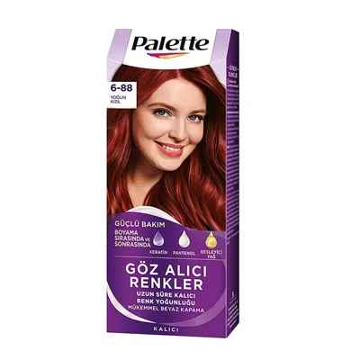 Palette Saç Boyası - Yoğun Göz Alıcı Renkler 6/88 Glowing Chestnu