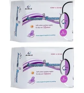 Tiens Airiz Hijyenik Kadın Pedi 2 Paket 10'lu Orta Boy