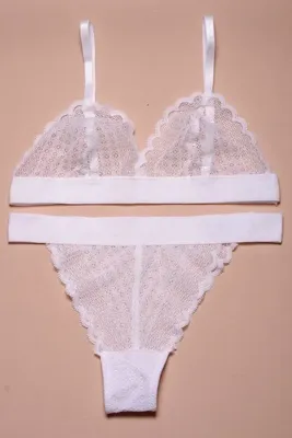 DEEP SECRET EKRU FULL DANTEL BRALET TAKIM DS20095BRT