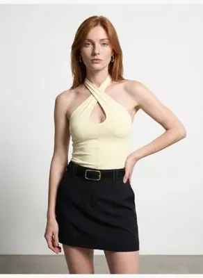 Dilvin 21267  Halter Top