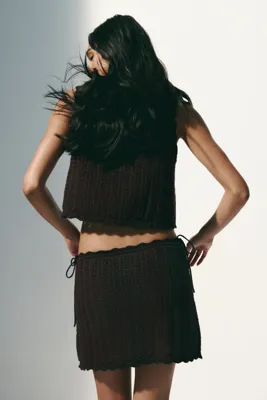 H&M Tığ İşi Görünümlü Plaj Eteği