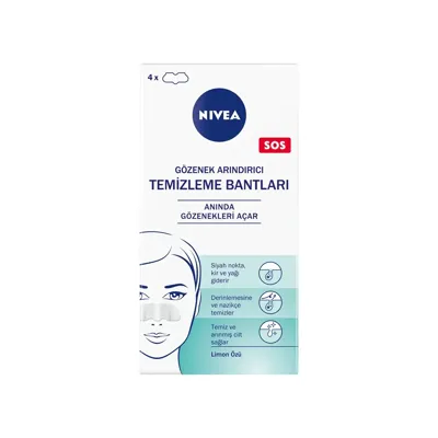 NIVEA Nivea T Bant Temizleyici 4'lü