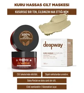 deepway YÜZ MASKESİ – KURU VE HASSAS