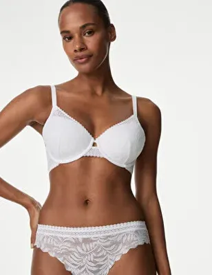 Marks & Spencer Flexifit™ Dantel Detaylı Destekli Full Cup Sütyen