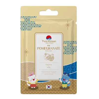 PURE KOREAN Pomegranate Maske