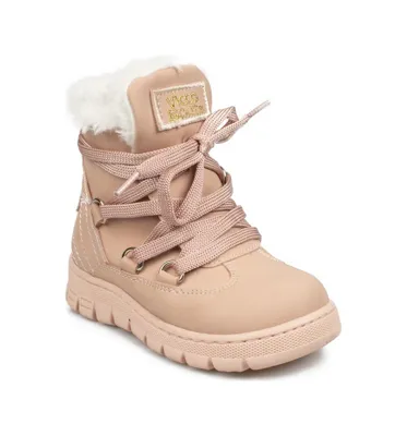 Vicco Kappa Bebek Günlük Kürklü Bot Kreş/Anaokulu 946.B20K.222-114 Pembe Pudra
