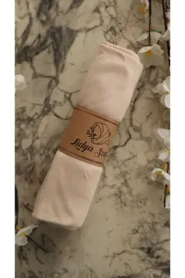 Lidya Şal Yumuşak Dokulu Penye Şal Başörtü Başörtüsü - Bej