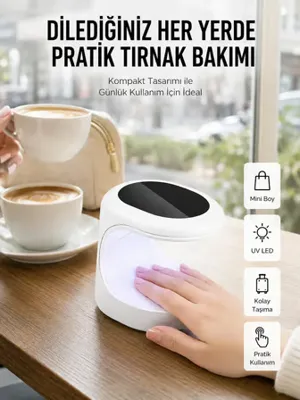 Aparim Kalıcı Oje Kurutucu UV Led Teknolojisi Taşınabilir Mini Tırnak Kurutucu