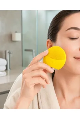 A-LUXE Titreşimli Yüz Temizleme Cihazı Silikon Uçlu UCZZYUZTEMIZLEMESARI-2