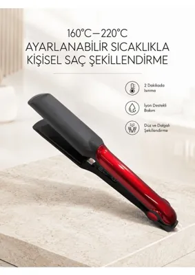 Sbus Shop 160°–220° Isı Ayarlı Saç Düzleştirici – Seyahat Tipi Hafif Model