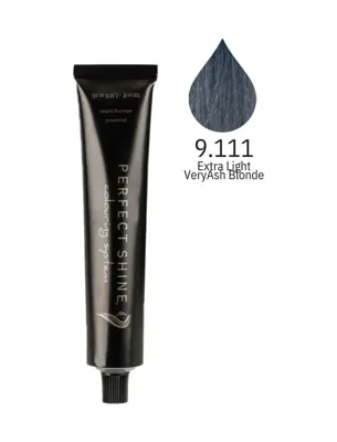 PERFECT SHINE Perfect Shine Permanent Profesyonel Saç Boyası 100 ML Ekstra Açık Yoğun Küllü Sarı Intense Ash-