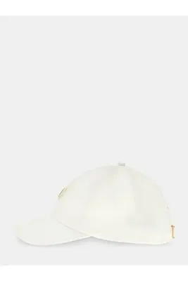 Guess Noemie 4G Beyzbol Kadın Krem Şapka V6RZ08WG980-G6K5