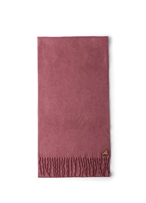Prada Pembe İpek ve Kaşmir Kadın Atkı