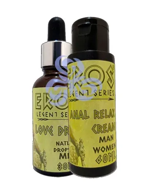 Kostore Eros Legent Analrelax Cream Kolay Gevşeklik Kremi 60 Ml + Soğuk Erkeklere İçecek 30 Ml