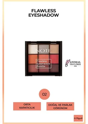 Note Cosmetics Note Flawless Far Paleti 02 Romantic Date