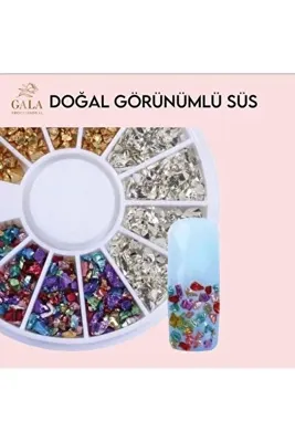 Gala Professi̇onal Kalıcı Oje Protez Tırnak Nail Art Tırnak Süslemeler