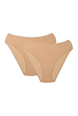Kom Kadın, Modal-Pamuk, Comfort, 2'li Slip Külot (Çorap Hediyeli)