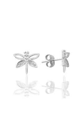 Söğütlü Silver Gümüş Yusufçuk Modeli Küpe Sgtl9242