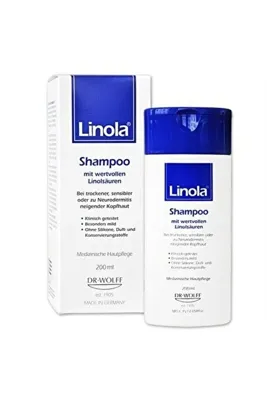 Linola Şampuan 200 ml Tüm Saçlar İçin Besleyici Kuru Saç Bakım Etkisiyle Kullanıma Uygun