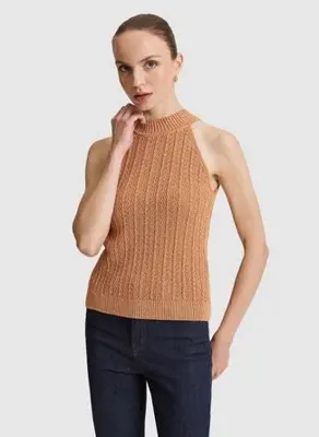 Pierre Cardin Turuncu Kadın Örgü Bluz YOLNES