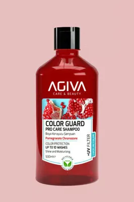 agiva care& beauty Boya Koruyucu Nemlendirici Saç Bakım Şampuanı-500ML