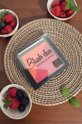 RS Ronassi Cosmetics Blush Duo Natural Blushed Doğal Görünün Veren Allık