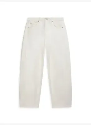 LTB Anna Barrel Fit Orta Bel Krem Jean Pantolon