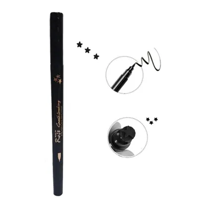 Roesıa Rose Cosmetics Rose Çift Taraflı Yıldız Desenli Kalem Eyeliner